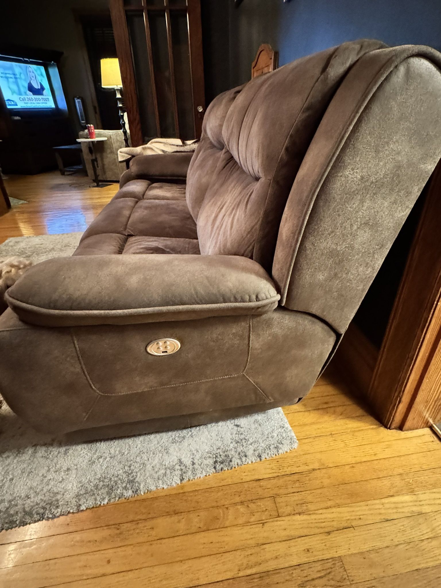 3 Seater Powered Reclining Sofa