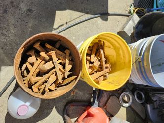 Used Recycled Railroad Spikes.