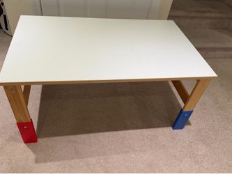 IKEA SANSAD Adjustable Height Pine Children's table (3 heights)