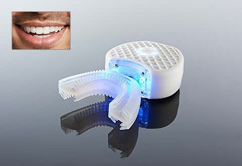 Whitening Fully Automtic Massage Whitening Toothbrush White