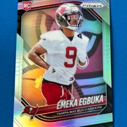 2025 NFL Football Prizm TRUE Silver RC Buccaneers 