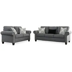 Agleno Sofa and Loveseat Gigantic Sale