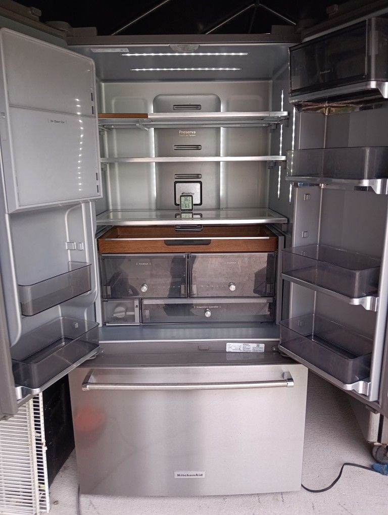 Kitchenaid Fridge Ice Water In door