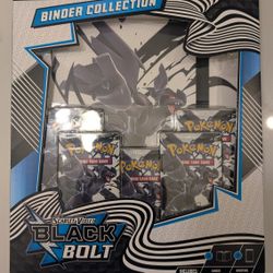 Pokemon Trading Card Game - Black Bolt Binder Collection