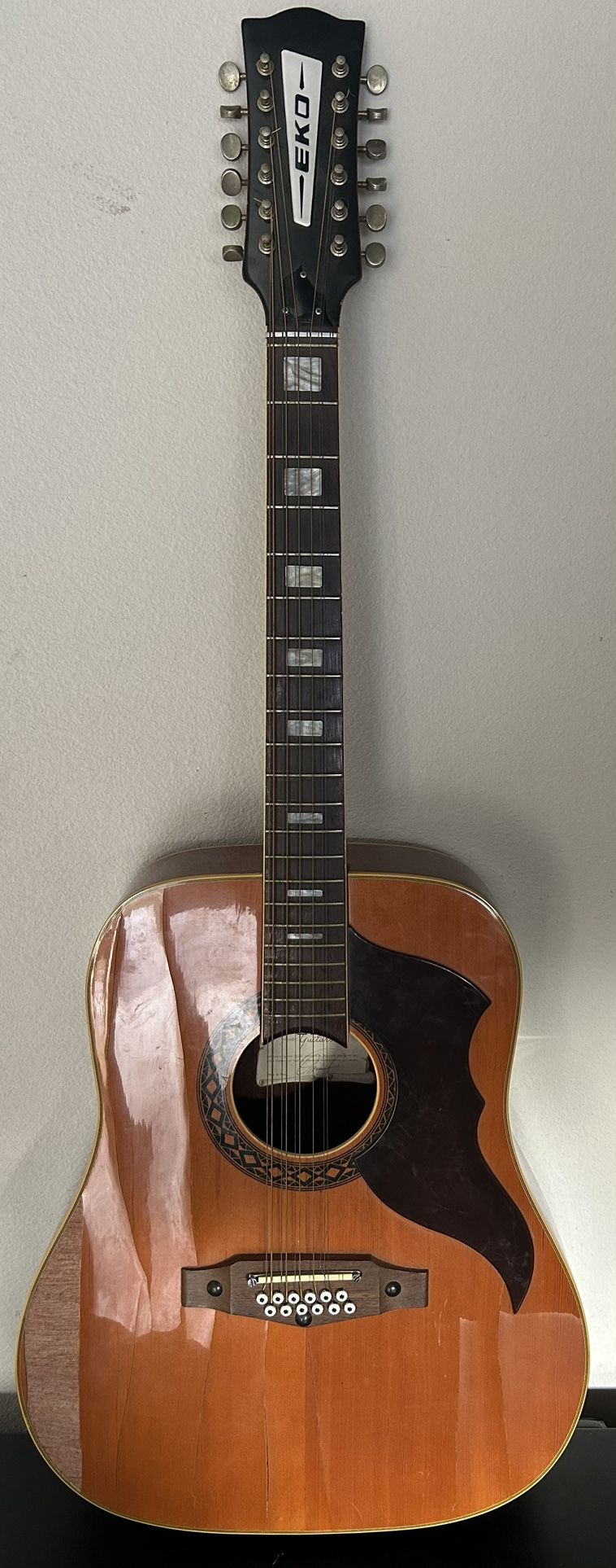 Vintage Eko Ranger XII Acoustic Guitar 12 String Guitar