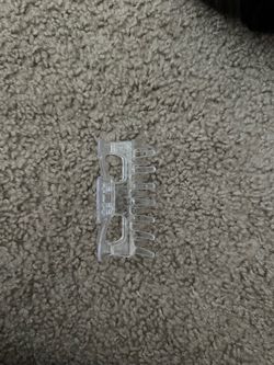 Clear Plastic Hair Claw Clip