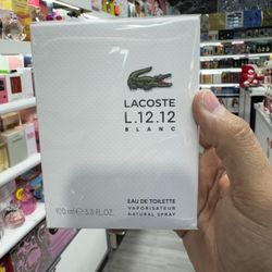 Lacoste Blanc 100ml Brand New Sealed 100% Authentic perfumes, and colognes On Sale