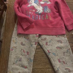 Unicorn Outfit 2t