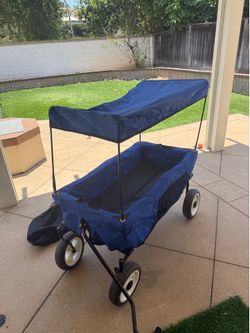 Fold & Go Utility Wagon with Canopy