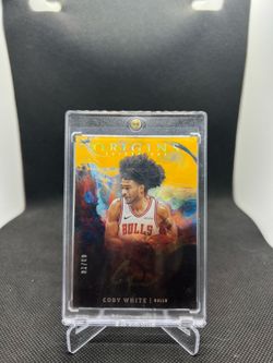 Coby White Origins Rookie Gold Ink /10