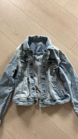 Girls denim jacket 10/12 gently used