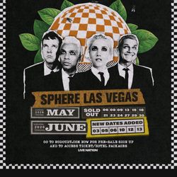 2 Tickets To No Doubt At the Sphere