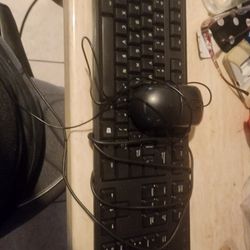 Wired Keyboard And Mouse