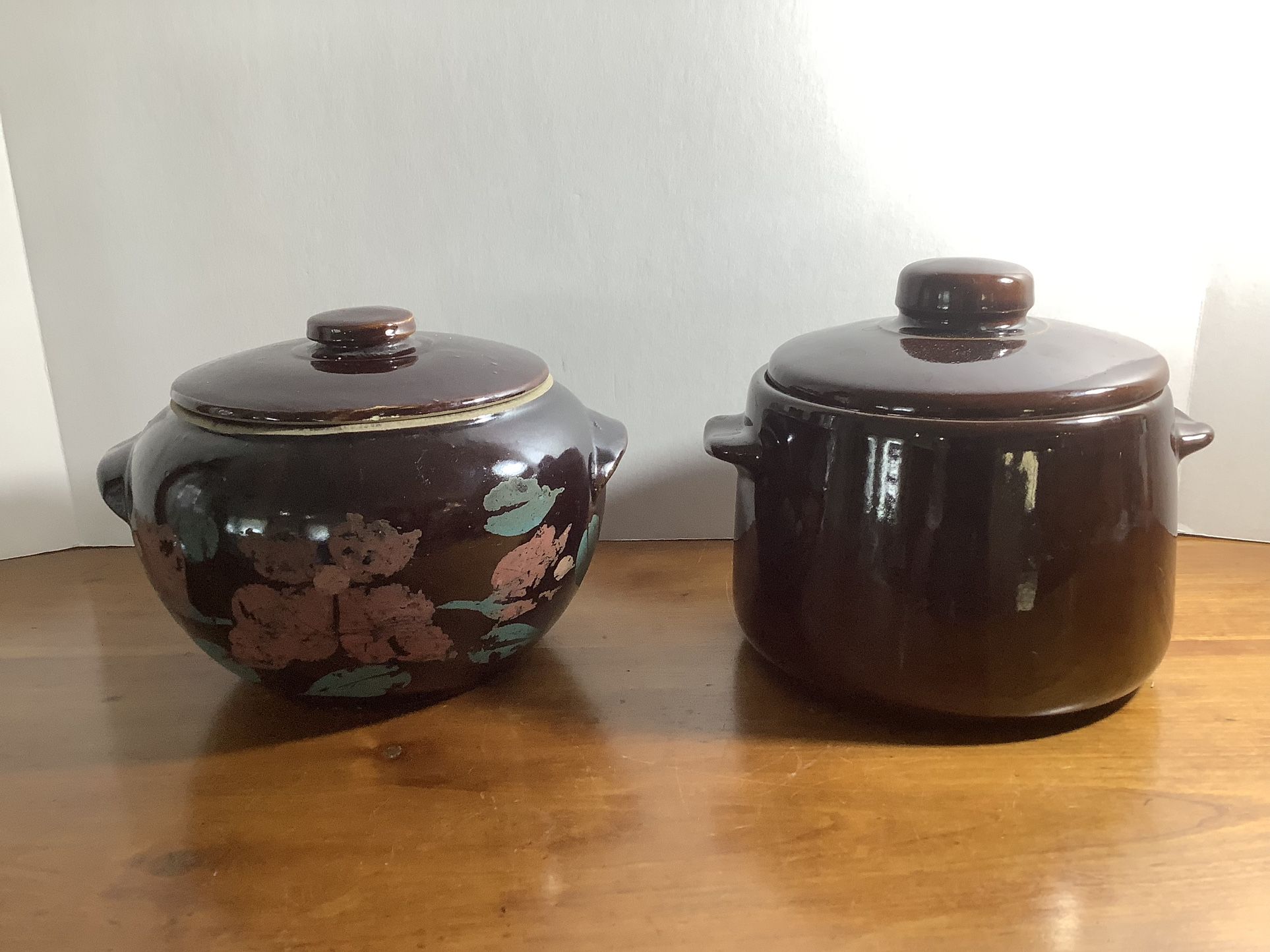 VINTAGE BEAN POTS FROM JAPAN AND WESTBEND USA