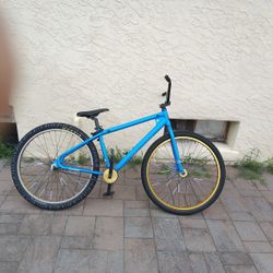 Cheap But Good Thruster Bmx Bike Blue And Gold 
