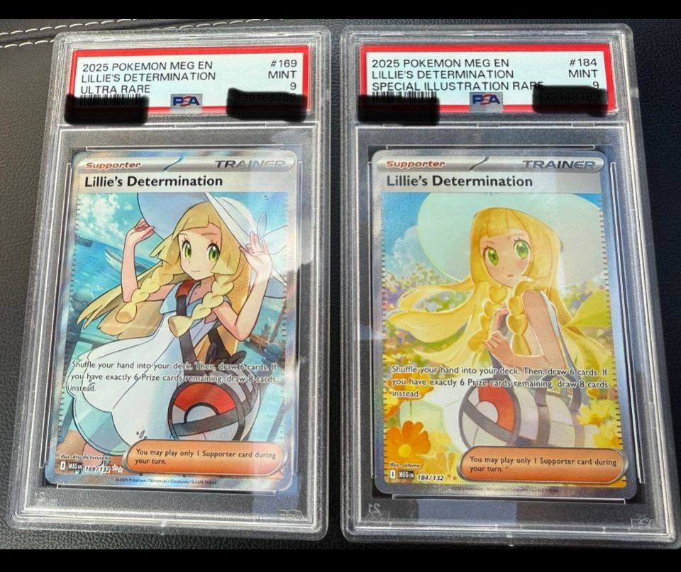 Lillie’s Determination PSA 9’s