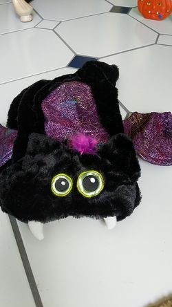 New medium doggie bat Halloween costume