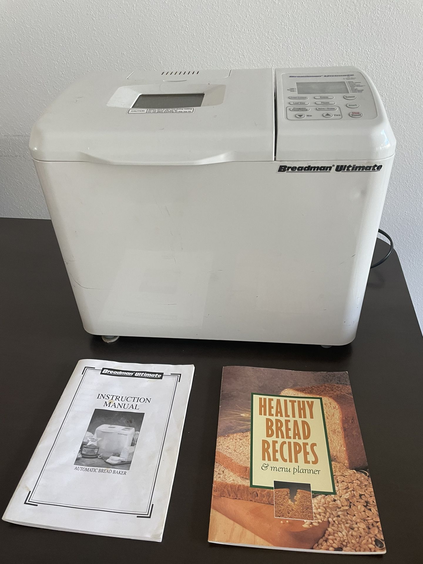 Breadman Ultimate Bread Maker Manual Recipes