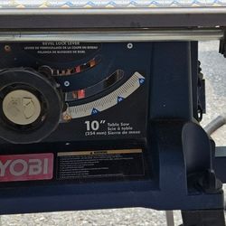 Ryobi 10" 15 amp Table Saw