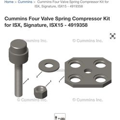 Oem Cummins Valve Spring Compressors 
