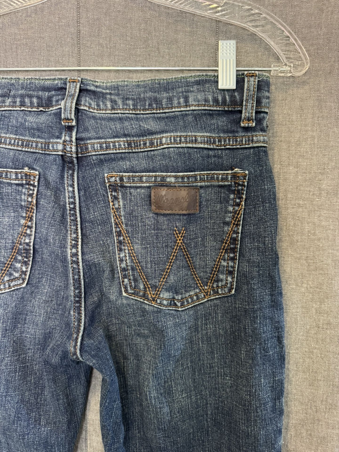 Wrangler Retro Slim Straight Denim Jeans Kids 14 Regular