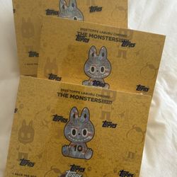 2025 Topps Labubu Chrome 10th Anniversary Hobby Box