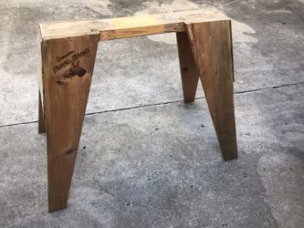 Genuine BURRO BRAND sawhorse saw horse construction scaffolding painting sheetrock wooden