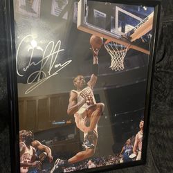 Dennis Rodman Signed 16x20