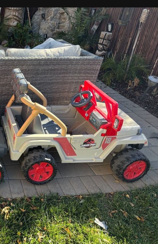 Jurassic Park power Wheels