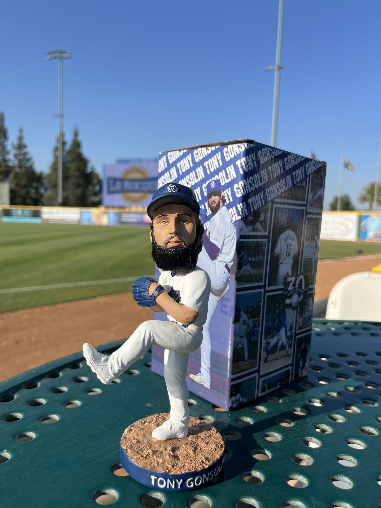 Dodgers/Quakes Tony Gonsolin Bobblehead