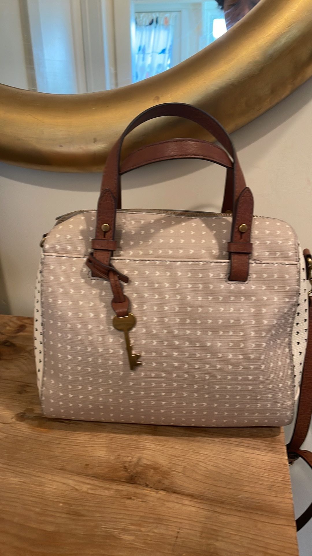 Fossil Satchel Crossbody Bag