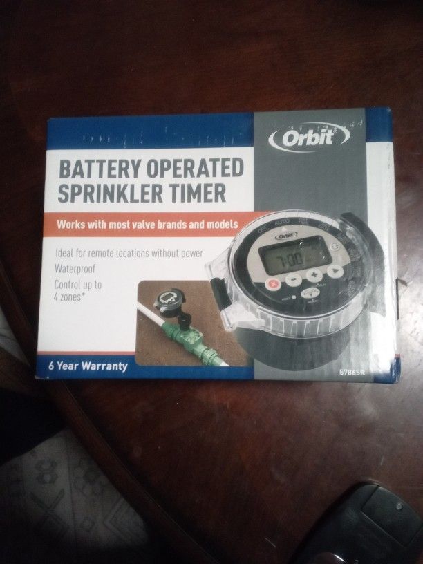 Battery Operated Sprinkler Timer By Orbit