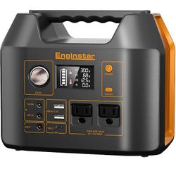 Enginstar 300W Solar Generator Including 50W Solar Panel Charger