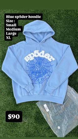 Blue Sp5der Hoodie