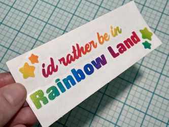 Rainbow Brite Vinyl Stickers