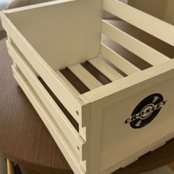 Vinyl Record Storage Crate