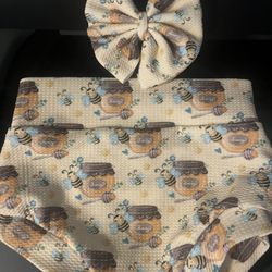 Honey Bummies And Bow Set