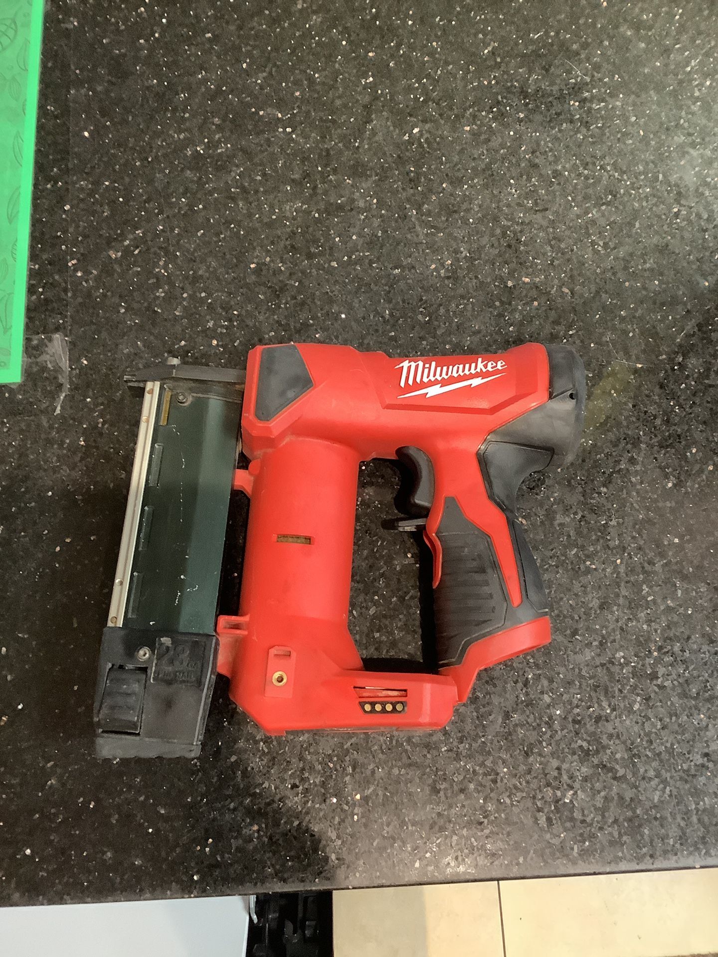 Milwaukee M12 12V 23 Gauge Cordless Pin Nailer Tool Only  (2540-20) 110536-1 JAR