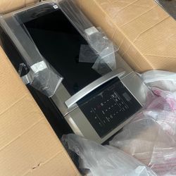 Samsung 30 in. 1.7 cu. ft. 1000 W Fingerprint Resistant Stainless Steel Over-the-Range Microwave,