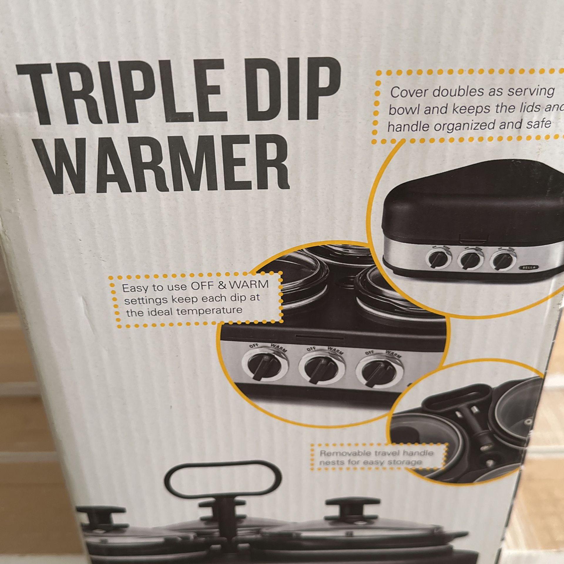 Bella Triple Dip Warmer for Sale in Los Angeles, CA - OfferUp