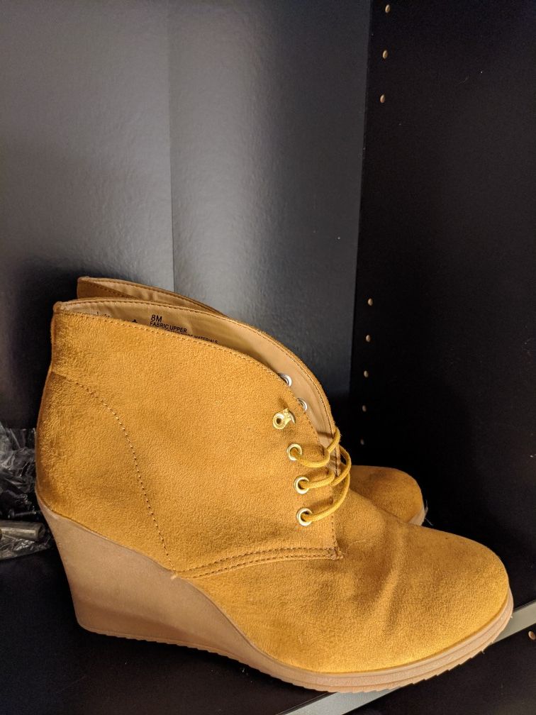 Wedge Boots size 8