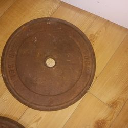 Vintage 1"  Plate 25 lb