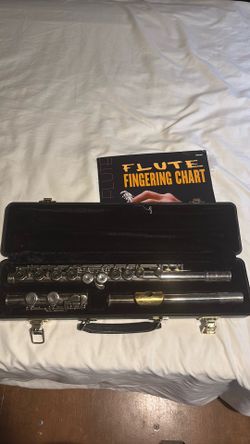 Flute Liberty Armstrong with Gold Lip plate.