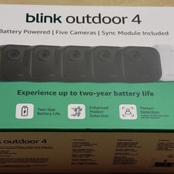 Blink Outdoor 4 Cameras