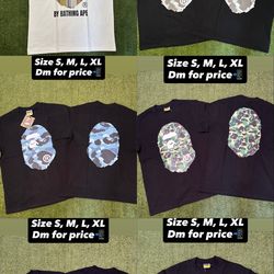 Bape shirts
