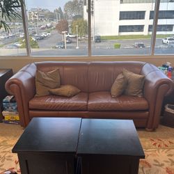 Leather Sofa Free Local Pickup