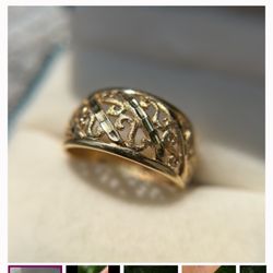 Beverly Hills Gold Ring 