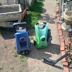 2 Of Them Pressure Washer 1 Is Portland The Other One Just Said Pressure Washer They Are Electric 1 Sprayer No Hoses 