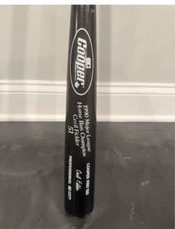 Cecil Fielder 51 home runs commemorative Cooper Pro baseball bat & 37 CARDS Lot