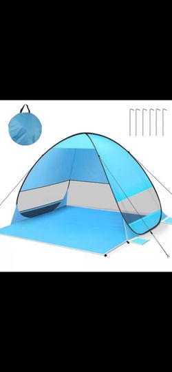Instant Pop-Up Beach Tent